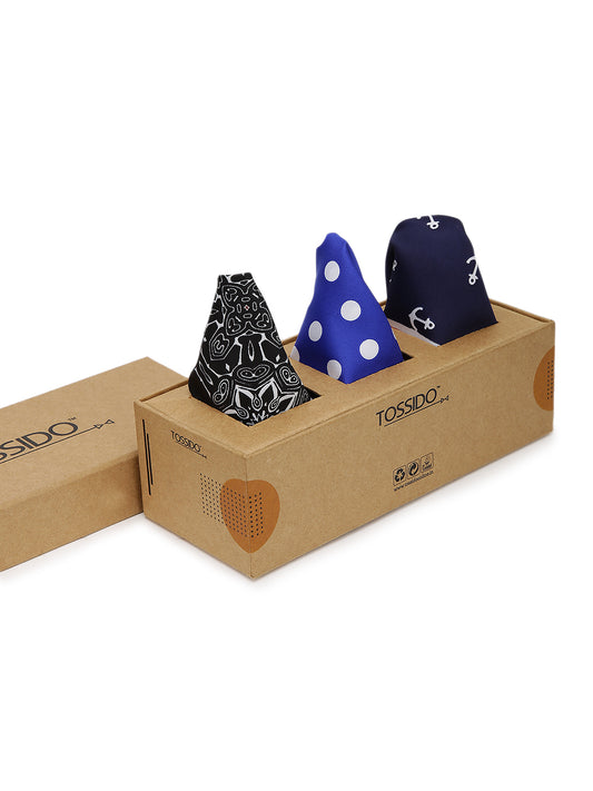 The Ultimate Pocket Square Trio