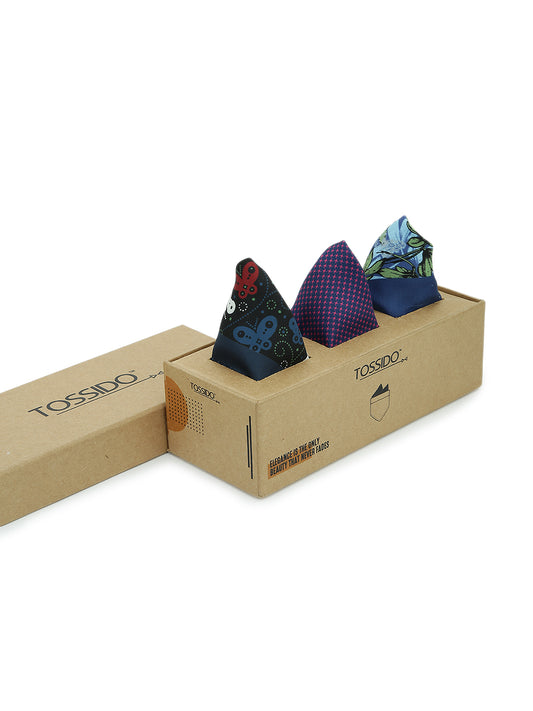 The Art of Accessories: Three Pocket Squares