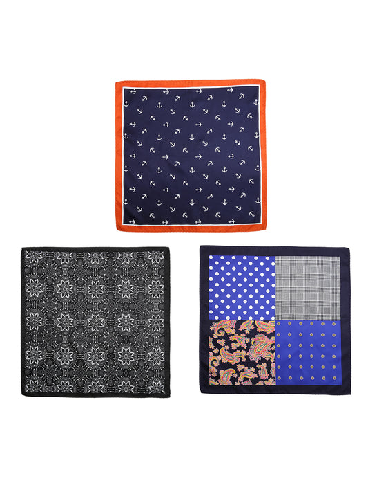The Ultimate Pocket Square Trio