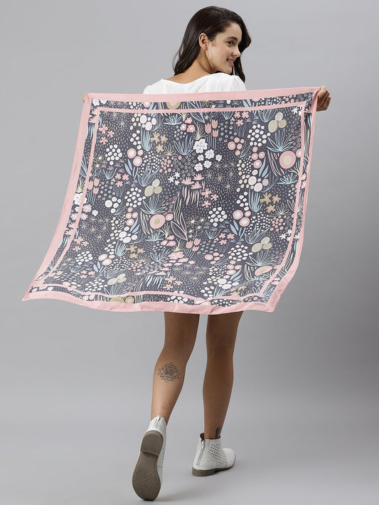 Flowerida Scarf & Bag Scarf Set