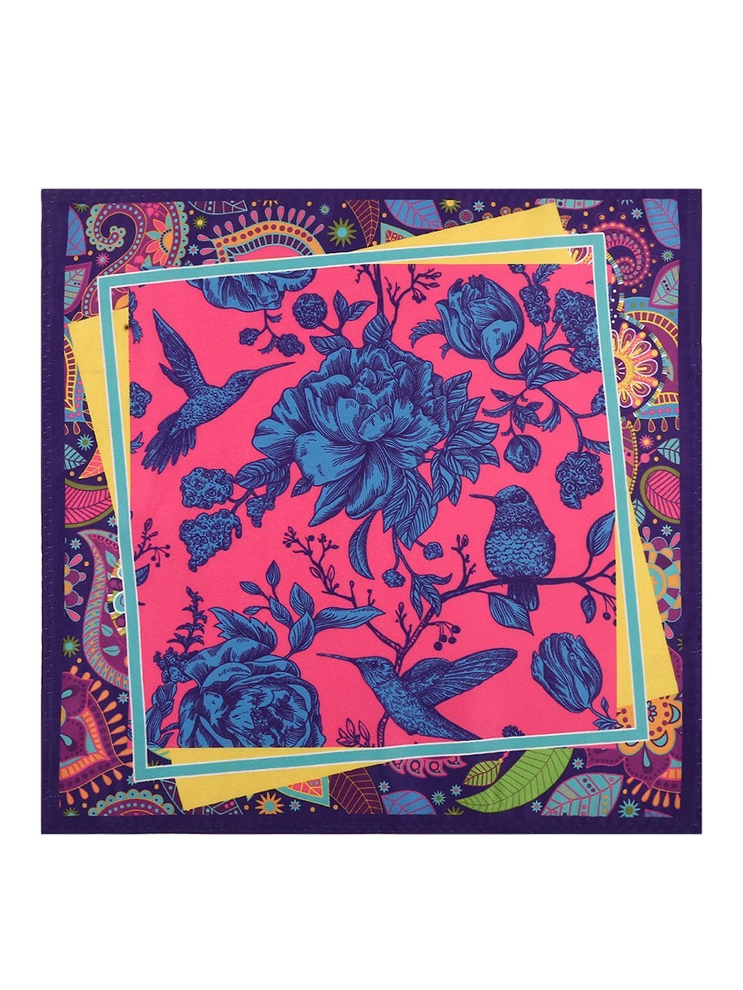 Vibrant Hues Printed Pocket Squares - TOSSIDO