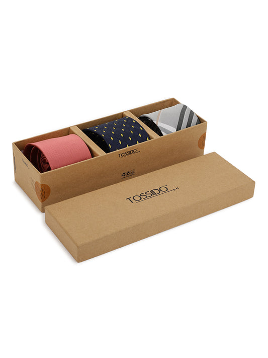 Triple the Style: Necktie Collection