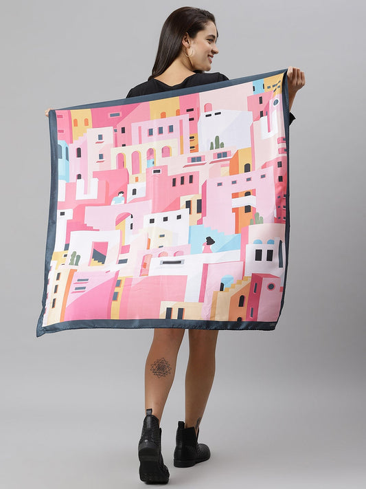 Coquettish Scarf & Bag Scarf Set