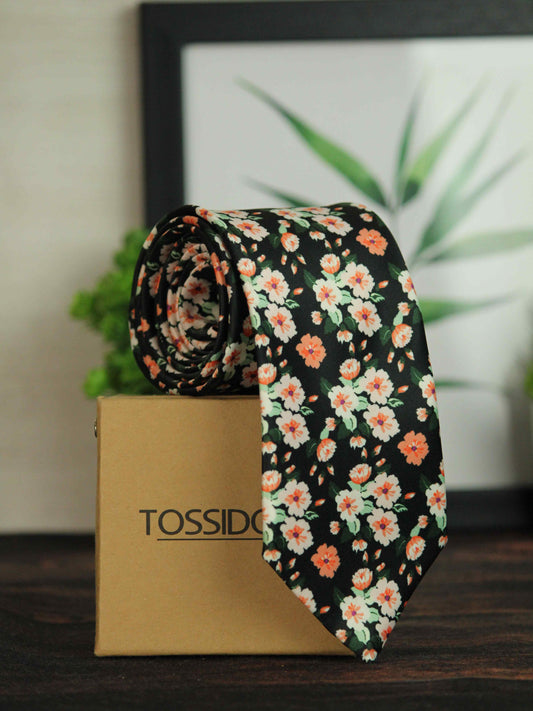 BLACK PEARL NECKTIE