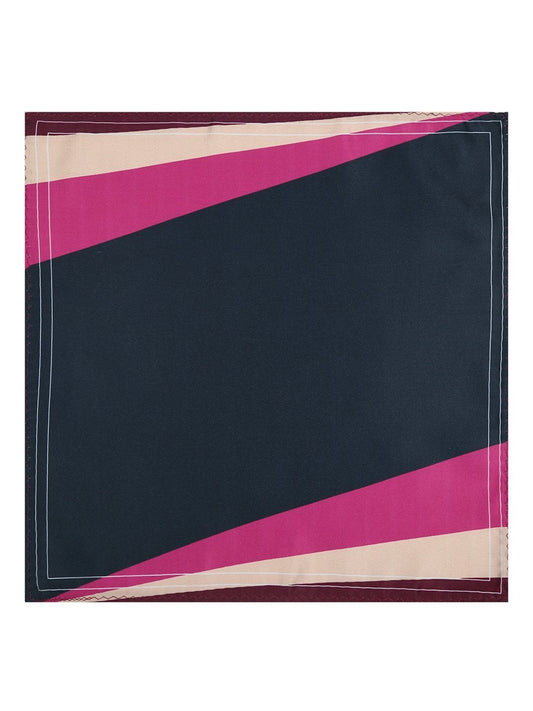 Blue Printed Pocket Square - TOSSIDO